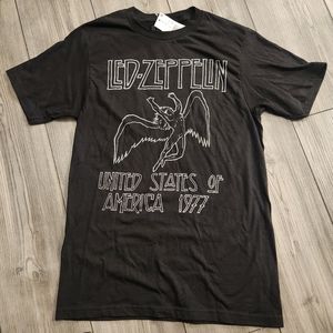 Led Zeppelin Black Size S